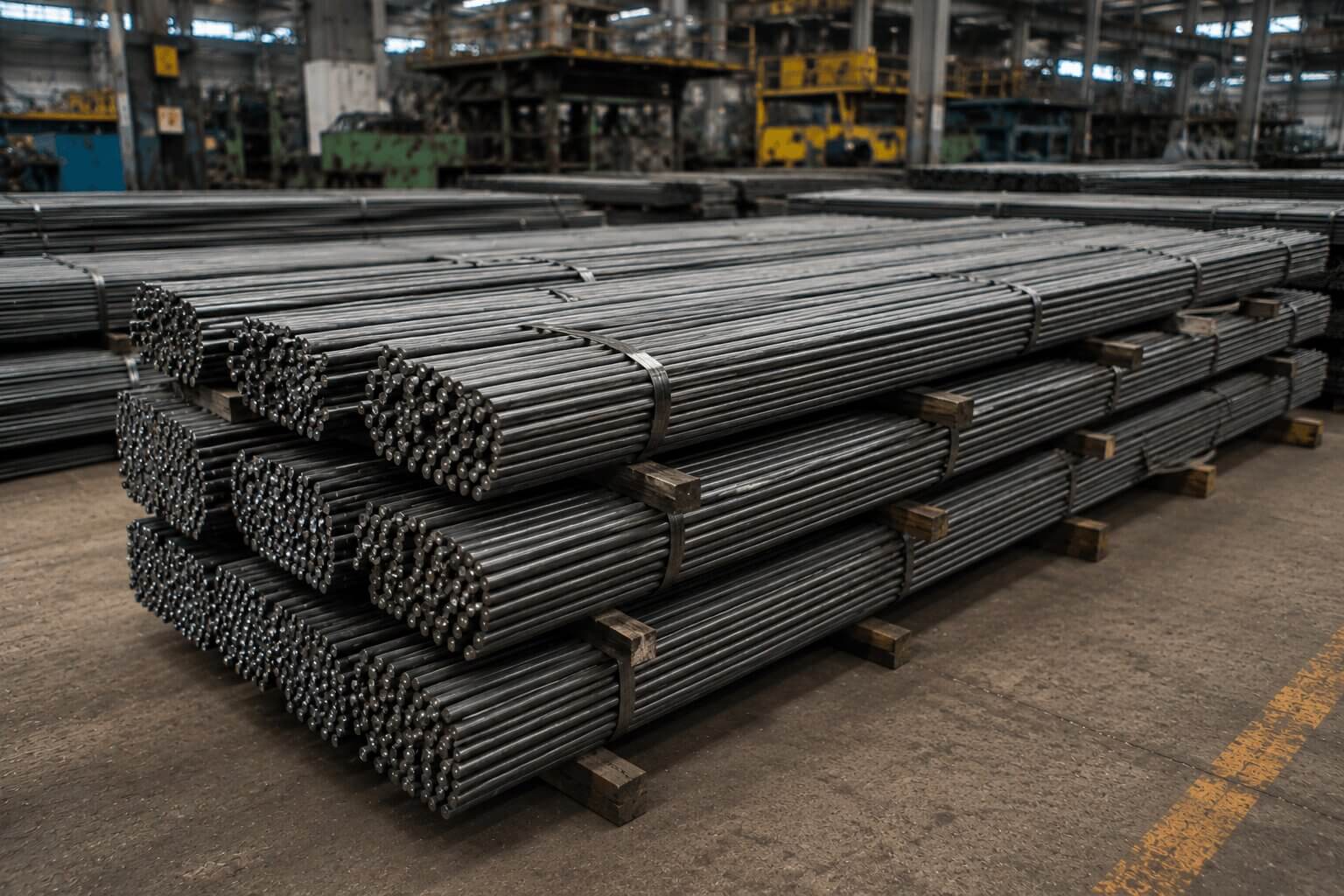 Bright Steel Rods